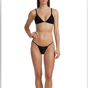 Good American Perfect Fit Adjustable Bikini Bottom size0 new with tags